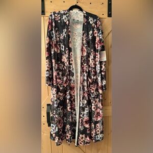 NWT LuLaRoe Sarah Duster Cardigan - XL